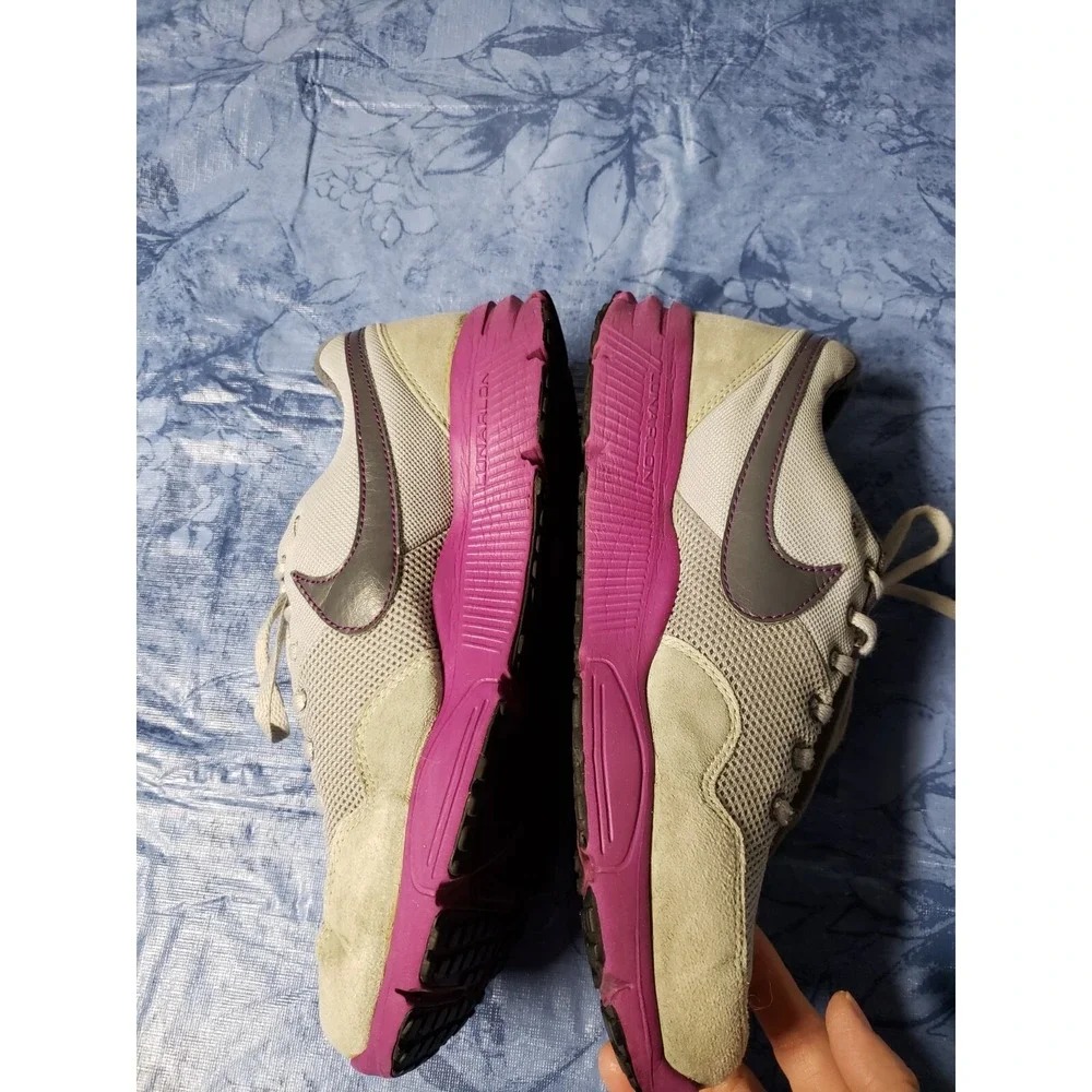 Nike Womens Lunarfly‎ Plus 396049-026 Gray Running Shoes Sneakers Size 9